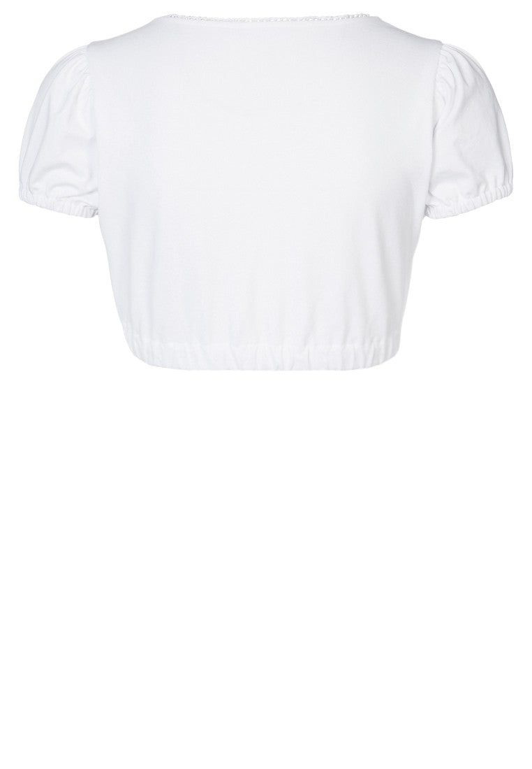 Kurze Jersey Dirndlbluse Selma