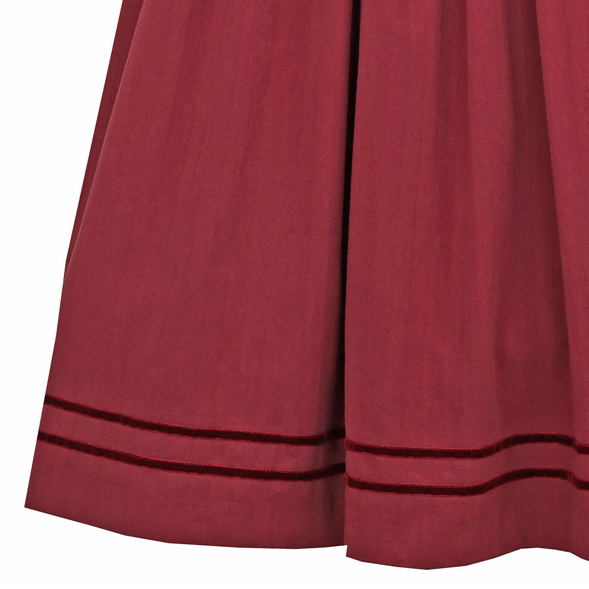 70cm Cherry Chante Red Traditional Dirndl