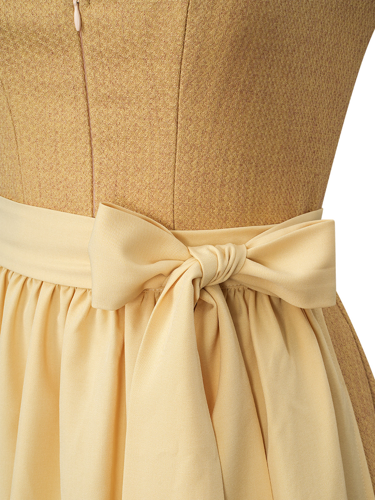 Bright Yellow Camille Dirndl Dress