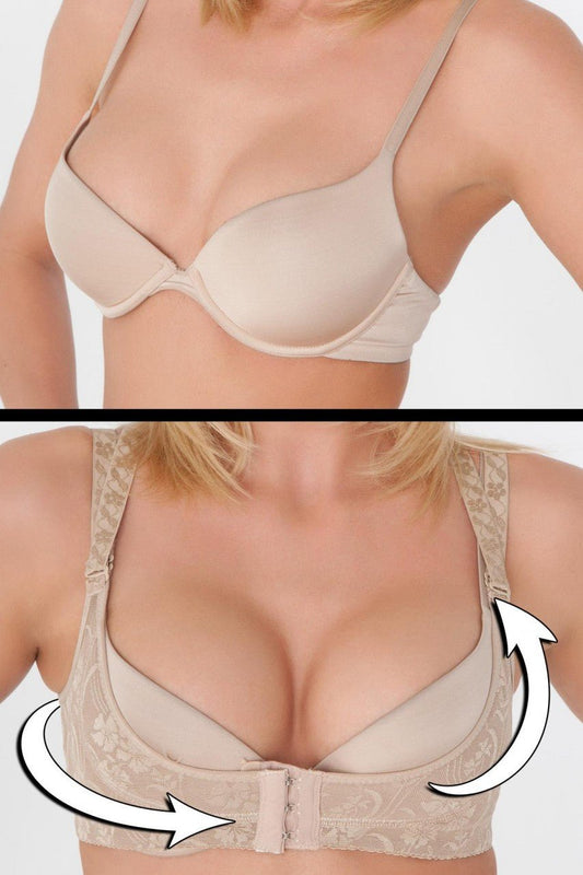 Beige Push-up Dirndl BH
