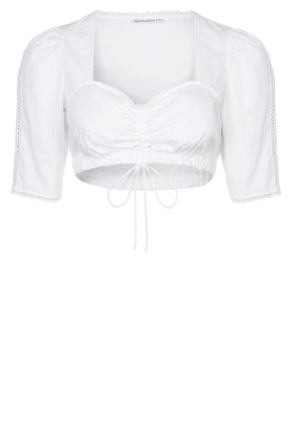 Langärmlige Jersey Dirndlbluse Selma