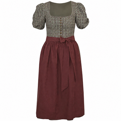 MarJo Olive Orchard Dirndl - 75cm Half Sleeve Collection for the Fabulous Ms. Wonderful