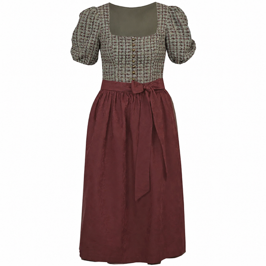 MarJo Olive Orchard Dirndl - 75cm Half Sleeve Collection for the Fabulous Ms. Wonderful