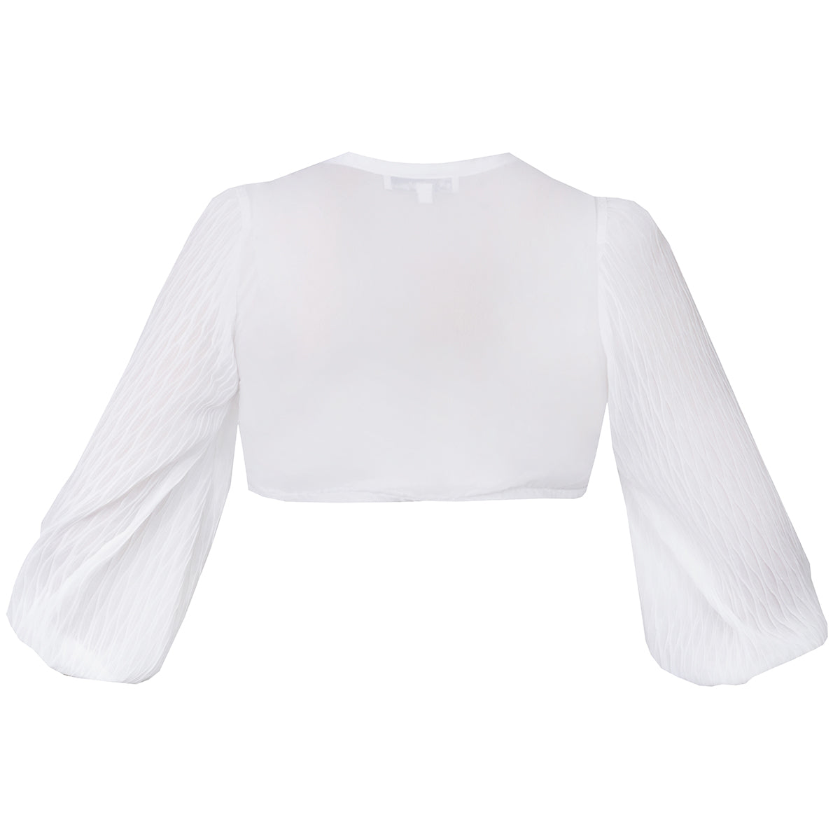 MarJo Nandlstadt White Dirndl Blouse with 3/4 Sleeves