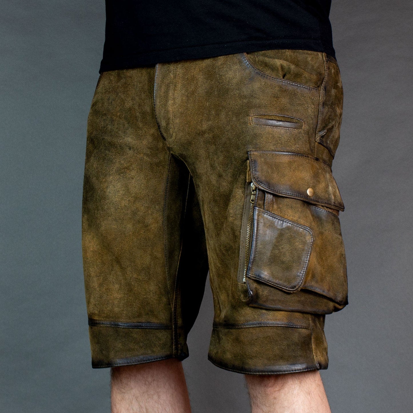 Trachten Cargo Lederhose Xaver Braun