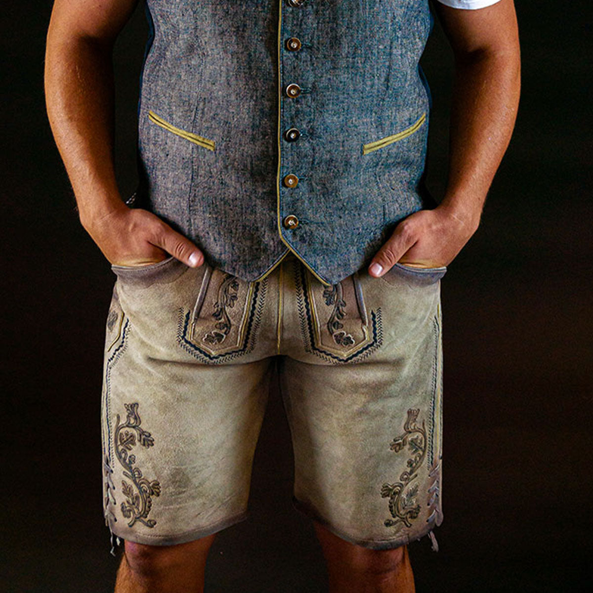 Datschi Hartl Wildbock Lederhose Trachten
