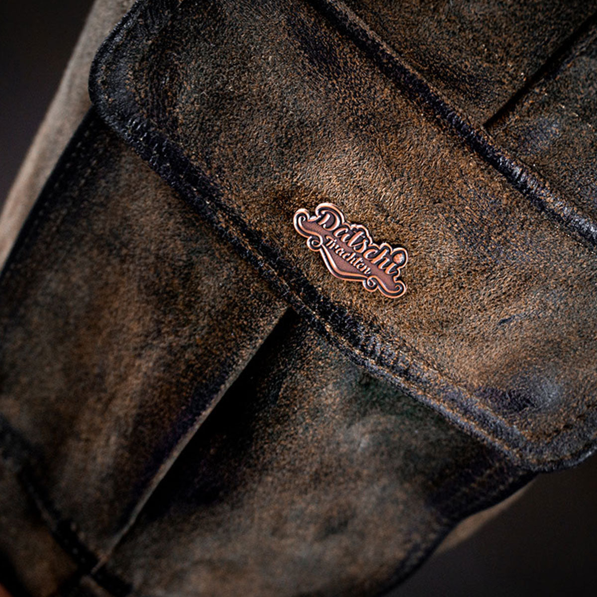 Ludwig Men's Leather Cargo Pants in Goat Leather