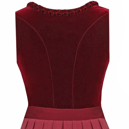 70cm Cherry Chante Red Traditional Dirndl