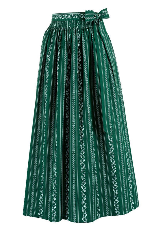 Grüne Dirndlschürze Anemone